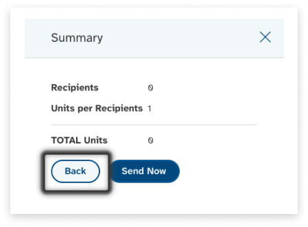 colourful screenshot showing options to add recipients when sending a New Message under EziMessage